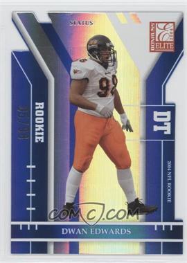 2004 Donruss Elite - [Base] - Status Die-Cut #133 - Dwan Edwards /98