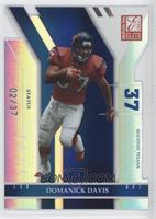 Domanick Davis #/37