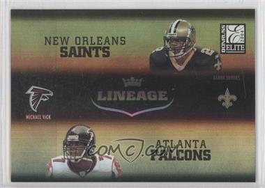 2004 Donruss Elite - Lineage #L-1 - Aaron Brooks, Michael Vick