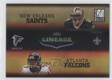 2004 Donruss Elite - Lineage #L-1 - Aaron Brooks, Michael Vick