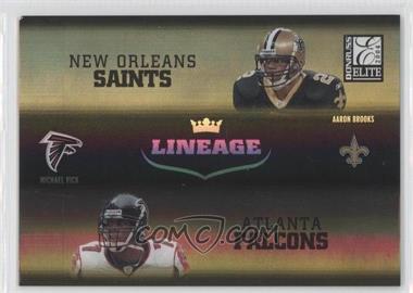 2004 Donruss Elite - Lineage #L-1 - Aaron Brooks, Michael Vick