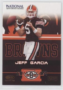 2004 Donruss Playoff National Convention Cleveland Browns - [Base] #6 - Jeff Garcia [Noted]