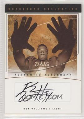 2004 Flair - Autograph Collection - Bronze #AC-RW - Roy Williams /150 [Noted]
