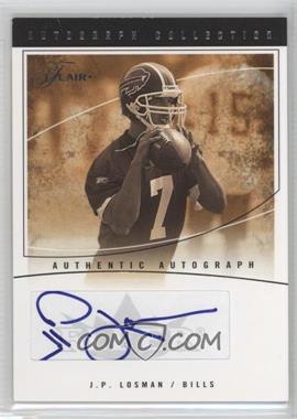 2004 Flair - Autograph Collection - Silver #AC-JL - J.P. Losman /100