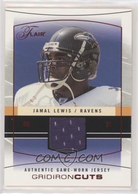 2004 Flair - Gridiron Cuts - Red #GC-JL - Jamal Lewis /150