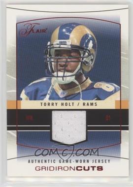 2004 Flair - Gridiron Cuts - Red #GC-TH - Torry Holt /150