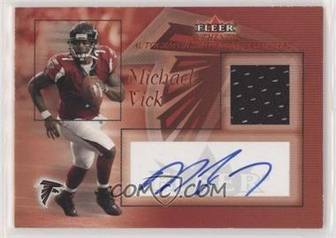 2004 Fleer - Multi-Product Insert Authentic Player Relic Autographs #_MIVI.1 - Michael Vick (Red) /100