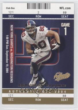 2004 Fleer Authentix - [Base] - Club Box Gold #19 - Jeremy Shockey /25