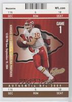 Trent Green #/50