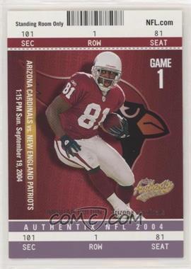 2004 Fleer Authentix - [Base] - Standing Room Only Purple #18 - Anquan Boldin /10