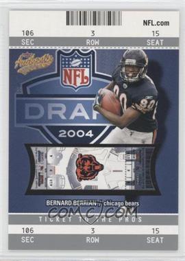 2004 Fleer Authentix - [Base] #125 - Bernard Berrian /750