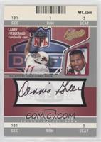 Larry Fitzgerald (Autographed by Dennis Green) #/250