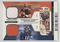 Carson Palmer, Jake Plummer #/70