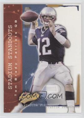 2004 Fleer Authentix - Stadium Standouts #3 SS - Tom Brady