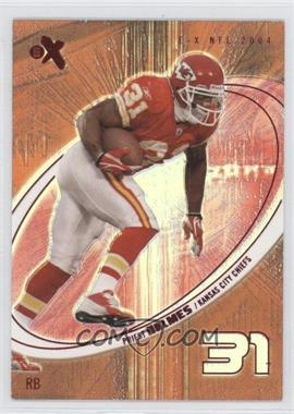 2004 Fleer E-X - [Base] - Essential Credentials Future #15 - Priest Holmes /51