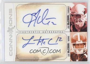 2004 Fleer E-X - Connexions #CX-JM/LM - Luke McCown, Josh McCown /50