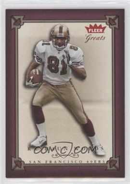 2004 Fleer Greats - [Base] - Green/Red #79 - Rashaun Woods /99