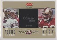 Steve Young, Jerry Rice #/1,995