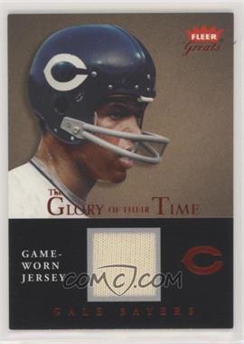 2004 Fleer Greats - The Glory of their Time - Red Jerseys #GT-GS - Gale Sayers