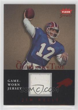 2004 Fleer Greats - The Glory of their Time - Red Jerseys #GT-JK - Jim Kelly
