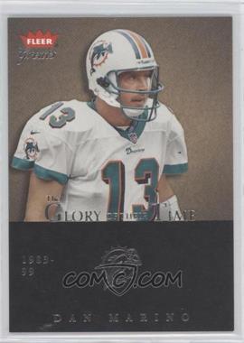 2004 Fleer Greats - The Glory of their Time #7 GOT - Dan Marino /1984