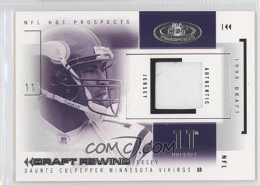 2004 Fleer Hot Prospects - Draft Rewind - Jerseys #DR/DC2 - Daunte Culpepper /111