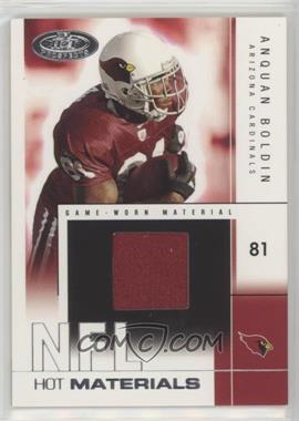 2004 Fleer Hot Prospects - Hot Materials - White Hot #HM/AB - Anquan Boldin /500