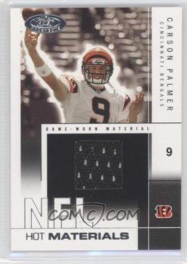 2004 Fleer Hot Prospects - Hot Materials - White Hot #HM/CP - Carson Palmer /500