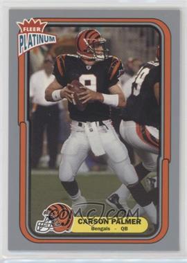 2004 Fleer Platinum - [Base] - Platinum Finish #22 - Carson Palmer /100