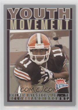 2004 Fleer Platinum - Youth Movement #4YM - Kellen Winslow Jr.