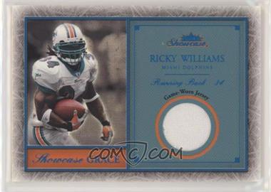 2004 Fleer Showcase - Grace - Blue Jersey #SG-RW - Ricky Williams /300