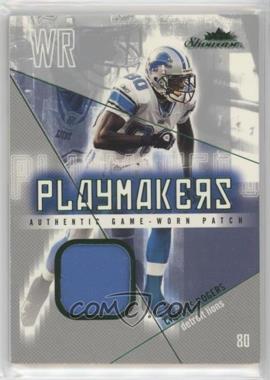 2004 Fleer Showcase - Playmakers - Green Patch #PM-CR - Charles Rogers /80