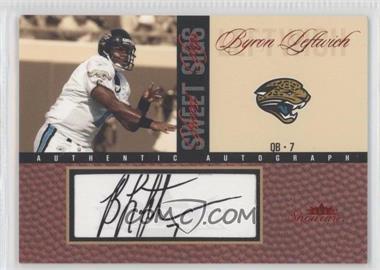 2004 Fleer Showcase - Sweet Sigs - Red #SSA-BL - Byron Leftwich /43