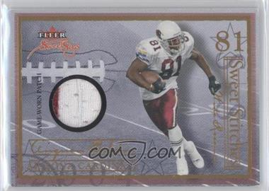 2004 Fleer Sweet Sigs - Sweet Stitches - Gold Patches Missing Serial Number #ST-AB.2 - Anquan Boldin