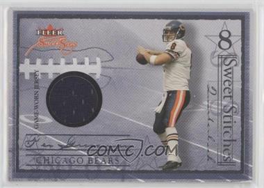 2004 Fleer Sweet Sigs - Sweet Stitches - Silver #ST-RG - Rex Grossman /246