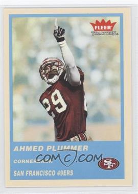 2004 Fleer Tradition - [Base] - Blue #295 - Ahmed Plummer