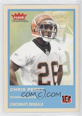 2004 Fleer Tradition - [Base] - Blue #343 - Chris Perry