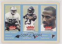 Dunta Robinson, Chris Gamble, DeAngelo Hall [EX to NM]