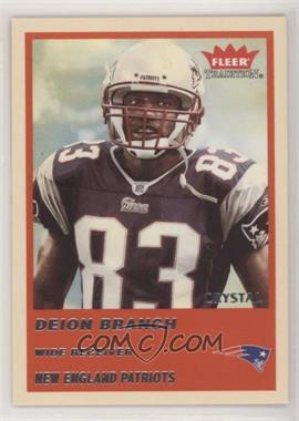 2004 Fleer Tradition - [Base] - Crystal #178 - Deion Branch /150