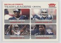 Troy Hambrick, Terry Glenn, Terence Newman, Quincy Carter #/150