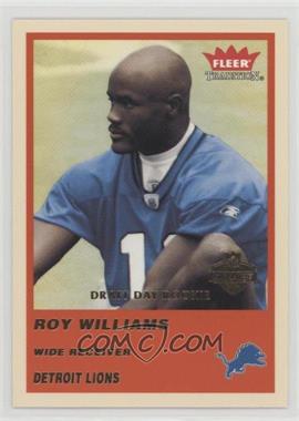 2004 Fleer Tradition - [Base] - Draft Day #335 - Roy Williams /375