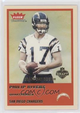 2004 Fleer Tradition - [Base] - Draft Day #337 - Philip Rivers /375