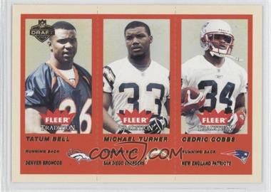 2004 Fleer Tradition - [Base] - Draft Day #359 - Tatum Bell, Michael Turner, Cedric Cobbs /375