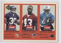 Mewelde Moore, Quincy Wilson, Derrick Knight #/375