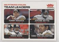 Team Leaders - Tommy Maddox, Jerome Bettis, Hines Ward, Kimo von Oelhoffen