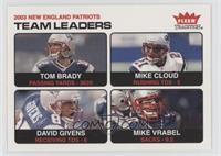 Team Leaders - Tom Brady, Mike Cloud, David Givens, Mike Vrabel