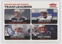 Team Leaders - Tom Brady, Mike Cloud, David Givens, Mike Vrabel