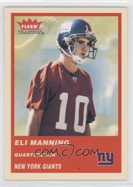 2004 Fleer Tradition - [Base] #331 - Eli Manning