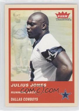 2004 Fleer Tradition - [Base] #349 - Julius Jones