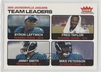 Team Leaders - Byron Leftwich, Fred Taylor, Jimmy Smith, Mike Peterson